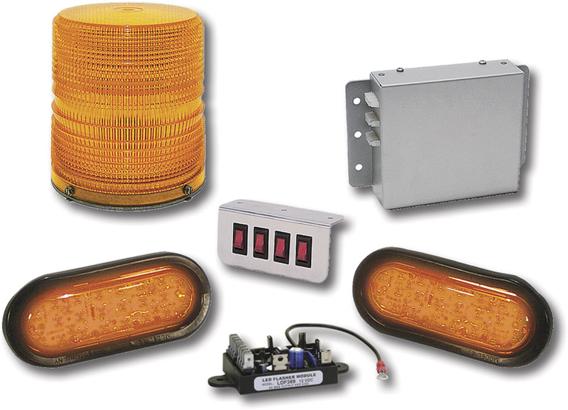 Star Model LDSK369-1 — LED and Strobe Warning Light Kit